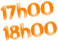 17h00 18h00