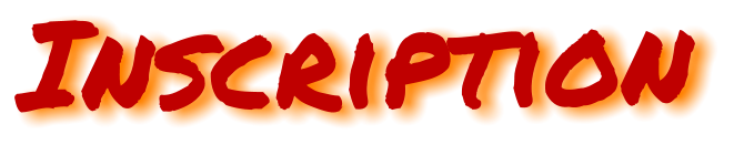 Inscription