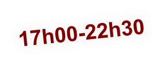 17h00-22h30 