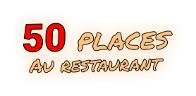 50 places Au restaurant